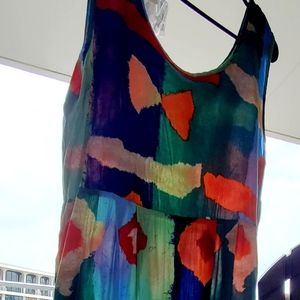 VINTAGE JAMS WORLD Janice Long Dress Matte Color L